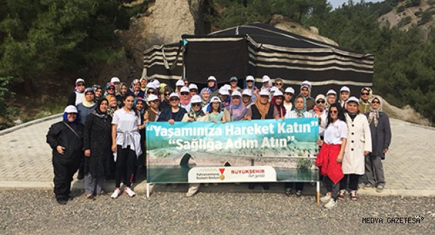 BÜYÜKŞEHİR’DEN DOĞA YÜRÜYÜŞÜ