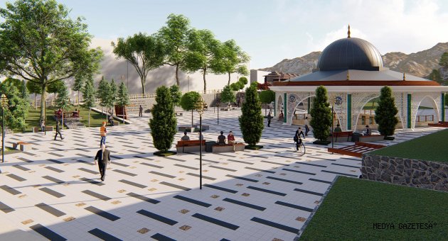 Büyükşehir’den Ekinözü’ne Millet Meydanı
