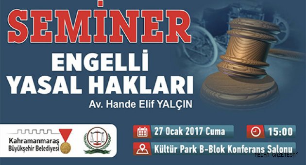 BÜYÜKŞEHİR’DEN ENGELLİ HAKLARI SEMİNERİ