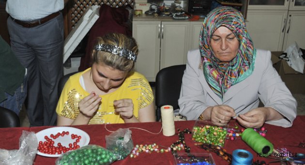 BÜYÜKŞEHİR’DEN ENGELLİLERE TAKI TASARIM KURSU