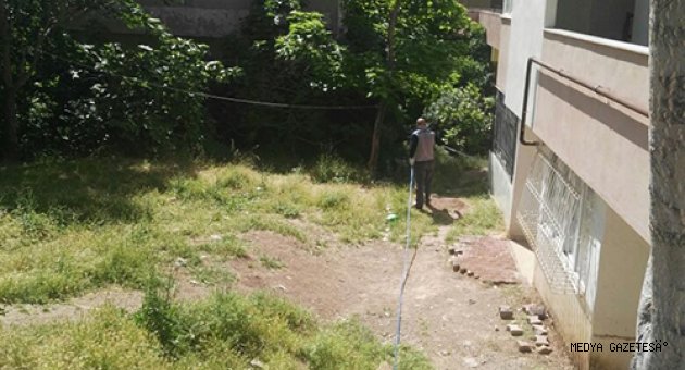 BÜYÜKŞEHİR’DEN İLAÇLAMA ÇALIŞMASI