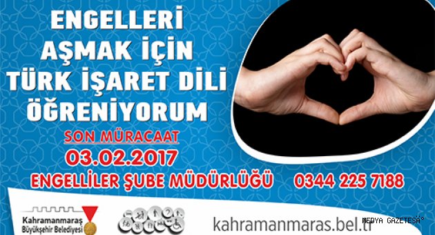 BÜYÜKŞEHİR’DEN İŞARET DİLİ KURSU