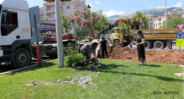 Büyükşehir’den kavşak düzenlemesi