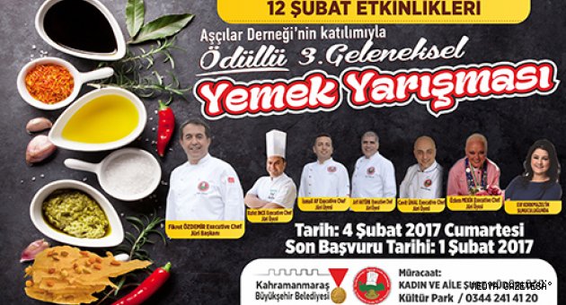 BÜYÜKŞEHİR’DEN ÖDÜLLÜ YEMEK YARIŞMASI