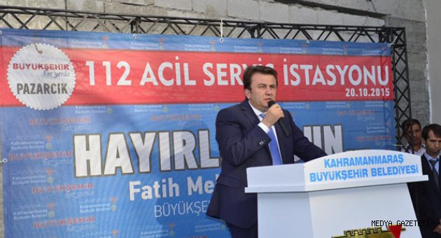 BÜYÜKŞEHİR’DEN SAĞLIĞA 112 DESTEĞİ