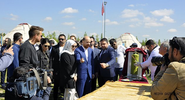 BÜYÜKŞEHİR ETNOSPOR KÜLTÜR FESTİVALİNE KATILDI