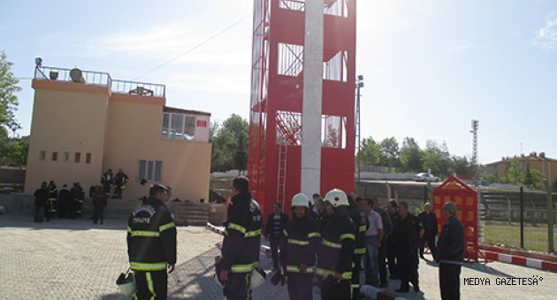 BÜYÜKŞEHİR İTFAİYESİNDEN, DİĞER ŞEHİR İTFAİYECİLERİNE EĞİTİM
