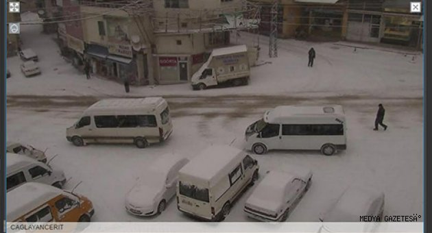 BÜYÜKŞEHİR KAR ÇALIŞMASINA DEVAM EDİYOR