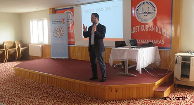 BÜYÜKŞEHİRDEN KURAN KURSLARINDA ENGELLİ FARKINDALIĞI SEMİNERİ