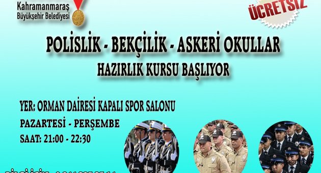 Büyükşehirden Ücretsiz Hazırlık Kursları