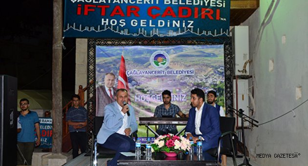 ÇAĞLAYANCERİT'TE İFTAR BİR BAŞKADIR.