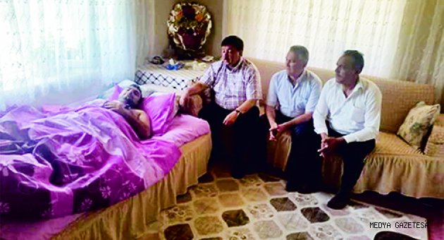 ÇELEGEN; GAZETECİ BOZDOĞAN’I ZİYARET ETTİ.