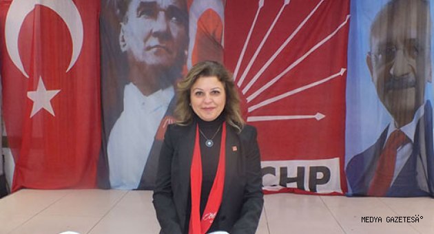 CHP İL KADIN KOLLARI BAŞKANI ZABUN; KINIAMA MESAJI