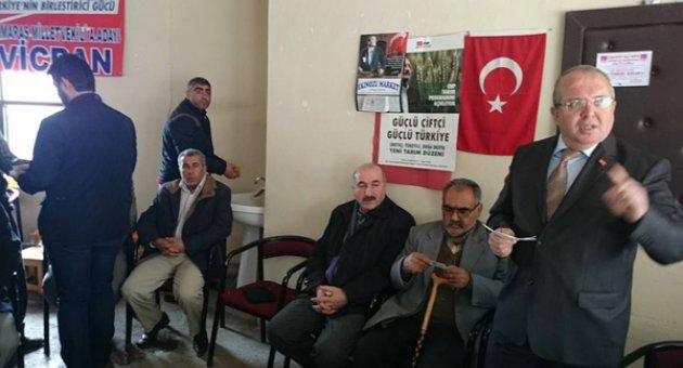 CHP Kahramanmaraş Milletvekili Aday Adayı Muratdağ Ekinözü’nden destek istedi