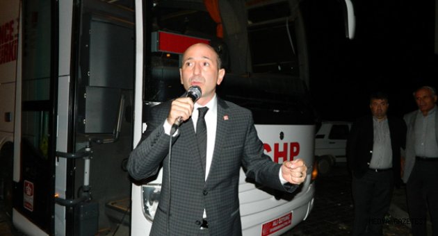 CHP Milletvekili Adayı Ali Öztunç Gece Toplantılarına Başladı.