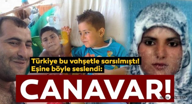 Çocuklarını öldüren eşine