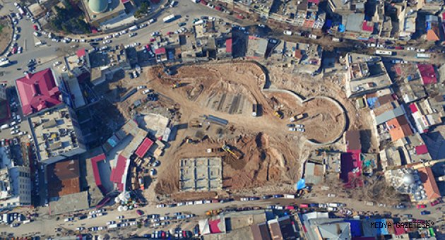 ÇOK KATLI OTOPARK DEVAM EDİYOR