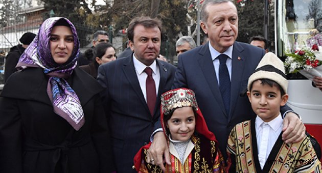 CUMHURBAŞKANI ERDOĞAN’DAN BÜYÜKŞEHİR’E ZİYARET