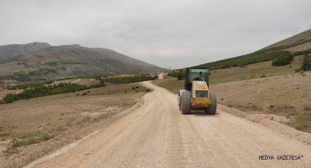 Dağlıca’da yol genişletme ve altyapı çalışmaları başladı