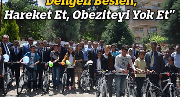 ''DENGELİ BESLEN, HAREKET ET, OBEZİTEYİ YOK ET''