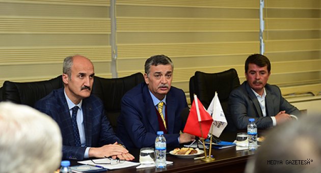 DEPREM RİSKİ İSTİŞARE TOPLANTISI YAPILDI