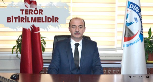 Din Bir Sen Genel Başkanı Yusuf Özdemir;