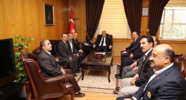 DİN-BİR-SEN HEYETİNE SICAK KARŞILAMA