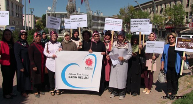 Diyarbakır annelerine kadın desteği