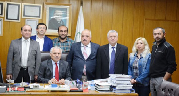 DSİ 20. Bölge Müdürü Mevlüt Aydın’a gazetecilerden ziyaret