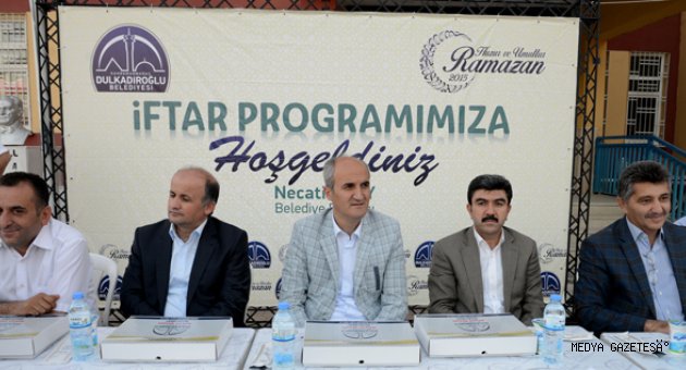 DULKADİROĞLU İFTAR SOFRASINI BAYDEMİRLİ'YE KURDU