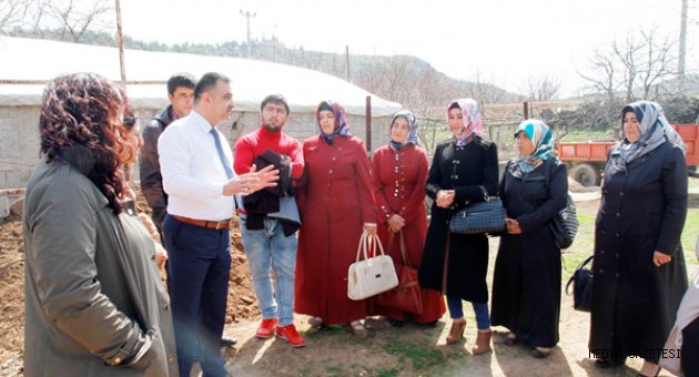 DULKADİROĞLUNDA ÇİFTÇİ EĞİTİMLERİ DEVAM EDİYOR…