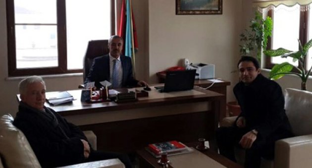 EKEN ZİYARETLERİNE RESMİ KURUMLARLA DEVAM ETTİ.