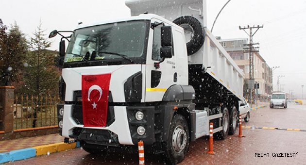 Ekinözü Belediyesi Araç Parkı'na Yeni Kamyon Daha Aldı