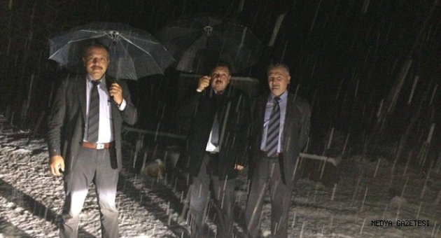 Ekinözü Belediyesi Kar Yağışına Hazır