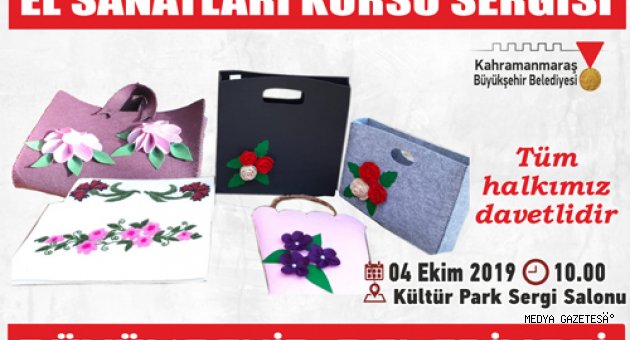 El Sanatları Sergisi Açılıyor