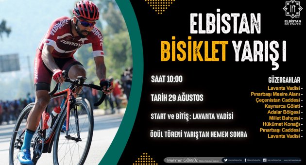 Elbistan Belediyesi’nden Bisiklet yarışı