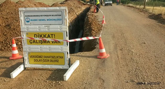 ELBİSTAN’DA KANALİZASYON ATAĞI