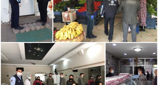 ELBİSTAN İLÇESİNDE DENETİMLER DEVAM EİYOR