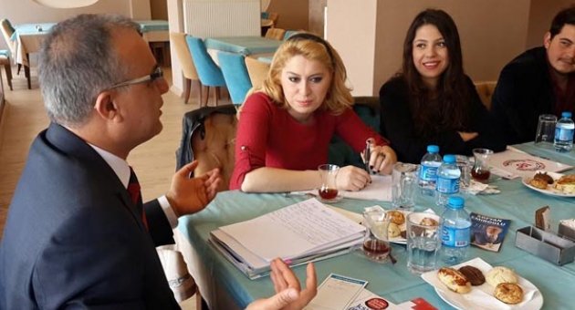 EMİROĞLU; Ulusal Gençlik Parlamentosu Ziyaret Etti