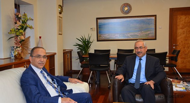 Emniyet Müdürü Doğan İnci, Rektör Deveci’yi ziyaret etti