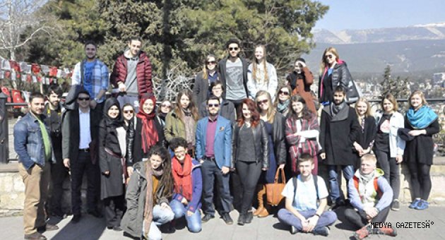 ERASMUS ÖĞRENCİLERİNE ŞEHİR TURU