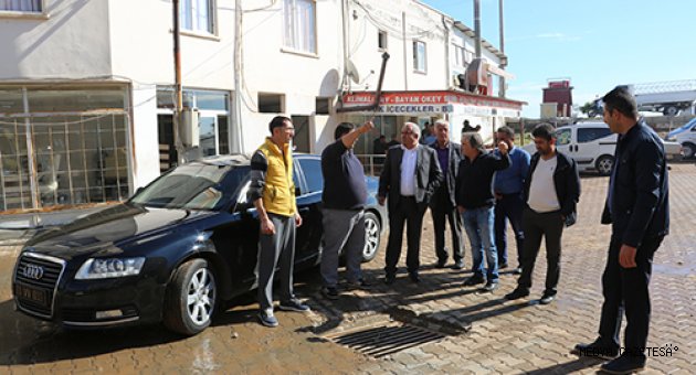 ERDEMLİ’DE YAĞIŞTAN ZARAR GÖRMEDİ