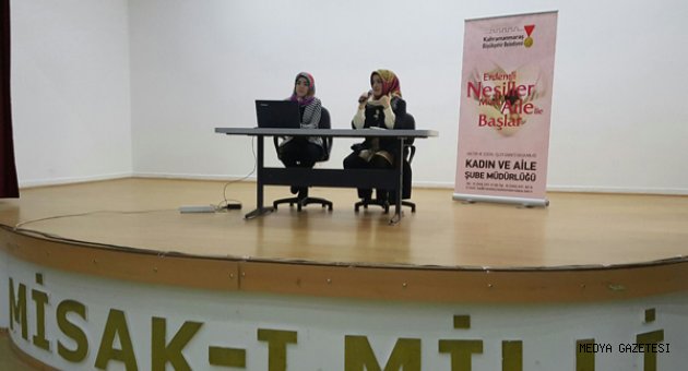 “ERDEMLİ NESİLLER İÇİN HUZURLU AİLE”