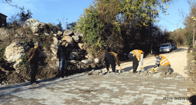 Erenler Mahallesi Sokaklarına Kilit Parke