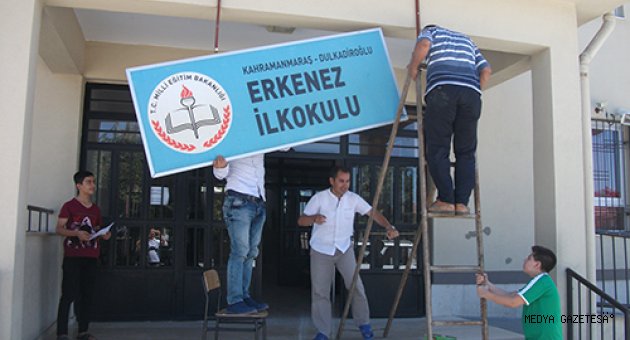 ERKENEZ İLKOKULU’NUN ADI SÜLEYMAN ŞAH OLDU