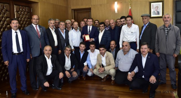 ERKOÇ’A TEŞEKKÜR ETTİ