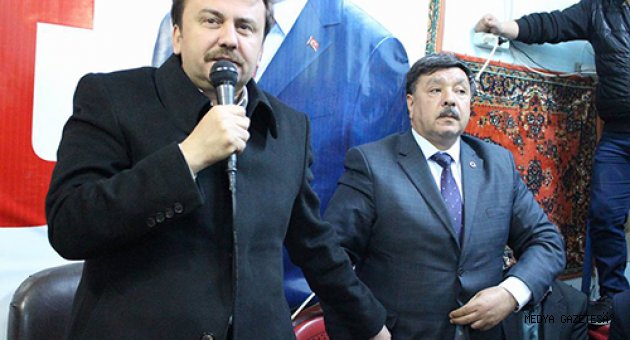 ERKOÇ; EKİNÖZÜ’NDE VATANDAŞARLA BİR ARAYA GELDİ.