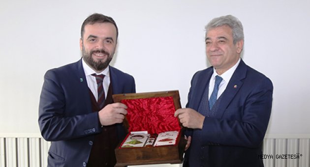EVSİD HEYETİ, BAŞKAN ZABUN’U ZİYARET ETTİ