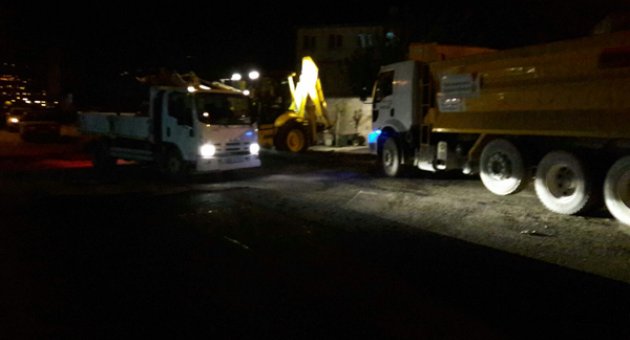 EYÜP SULTAN’DA GECE MESAİSİ