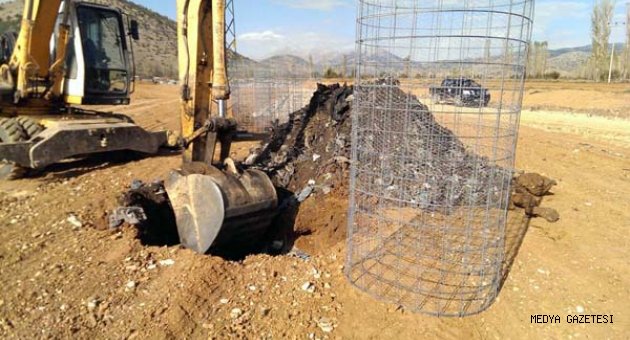 GAZ TOPLAMA BACALARI YERLEŞTİRİLDİ